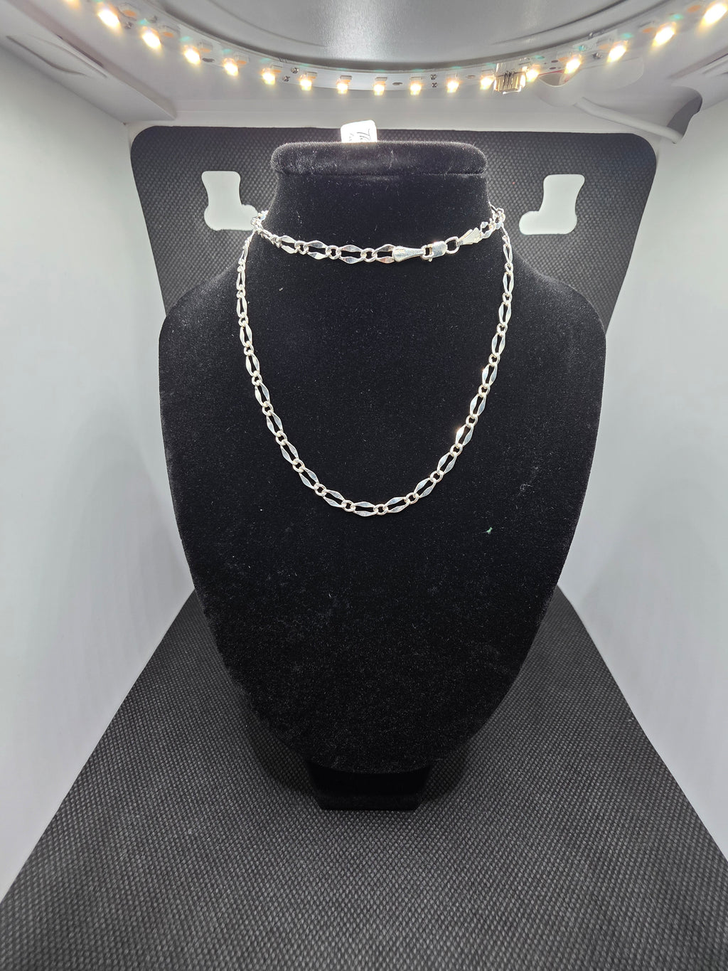 Cadena de Eslabones Estilo Valentino / Mariner – Plata 925