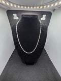 Cadena de Plata de Ley 925 - Estilo Cordón/Singapore