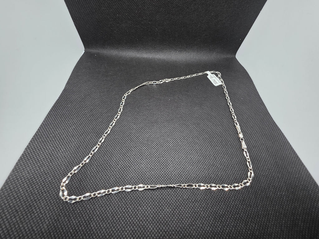 Cadena de Eslabones Estilo Valentino / Mariner – Plata 925